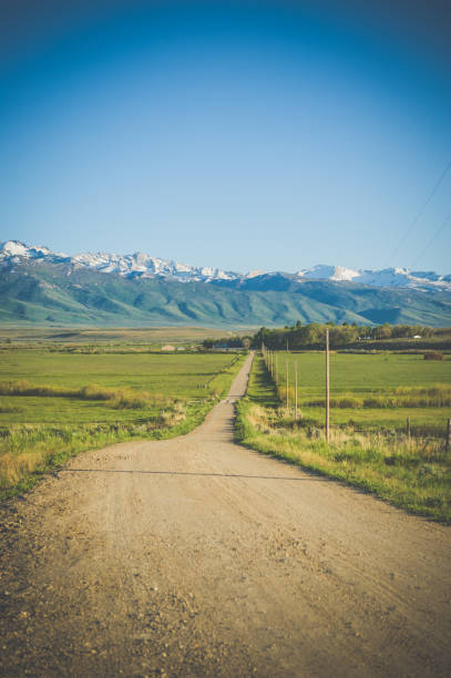 istock Snow-capped mountains, USA 1145017516