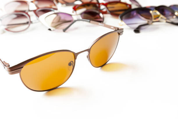 istock Fashion sunglasses isolated on white 1145023713