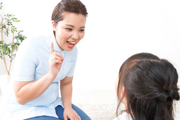 istock Girl at dentist 1145030405