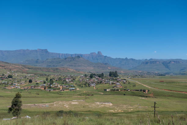 istock Small village in the Drakensberg 1145038920