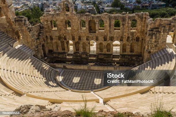 Editoriale Teatro Odeon Di Erode Attico Allacropoli Di Atene ...