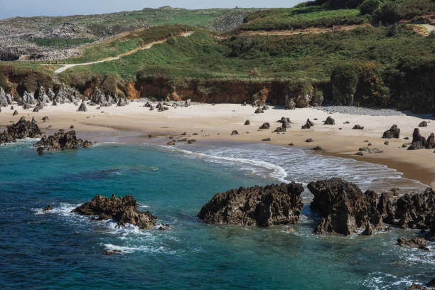 Toró Beach in Llanes, Asturias, Spain