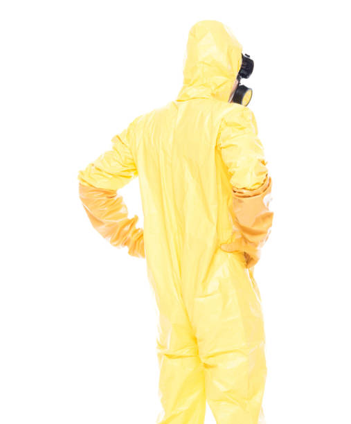 istock Man in protective clothing with hands on hips 1145045324