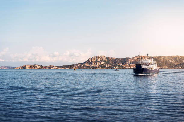istock ferry sailing between two nearby islands 1145047013