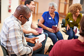 istock People Attending Bible Study Or Book Group Meeting In Community Center 1145051385