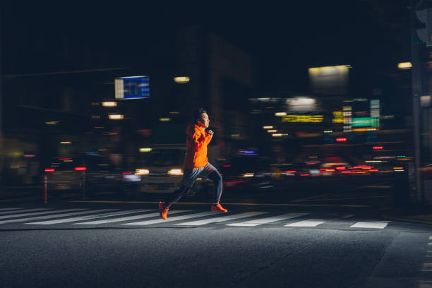 istock Night Running in Tokyo 1145052869
