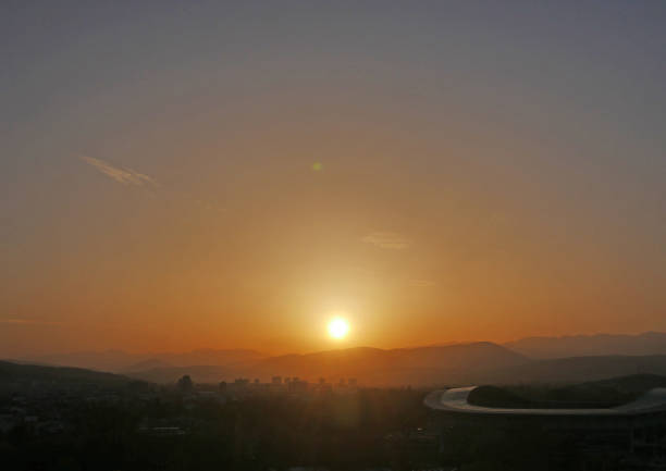 istock golden sunset sky 1145056958
