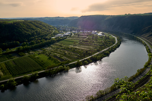 Moselle river in Germany