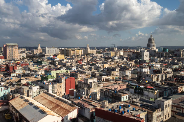 istock View over the rooftops in Havana, Cuba 1145058989