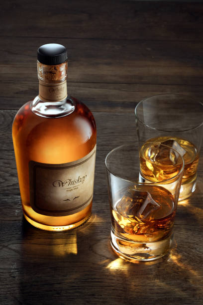 istock glasses and whiskey 1145060779