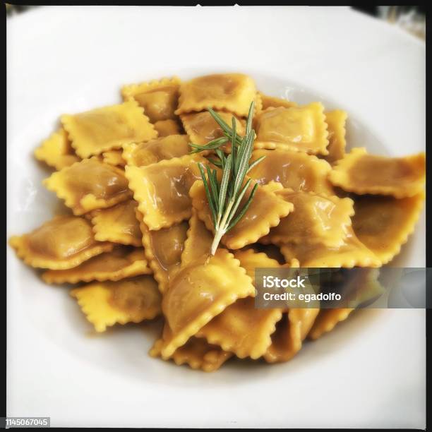 Agnolotti Wikipedia Stock Photo - Download Image Now - Square - Composition, Food, Food and Drink