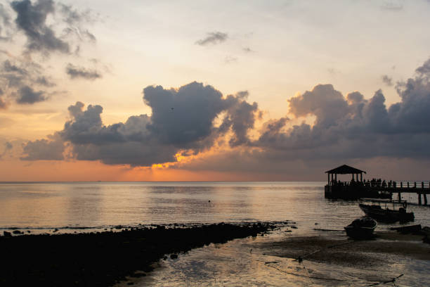 istock Sunset in Tioman Island, Malaysia. 1145069237