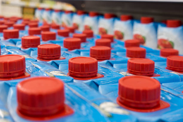istock Lid plastic water bottle plastic bottles with water 5 liters 1145070868