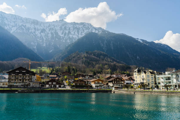 istock Brienz lake during the sunshine day 1145073301