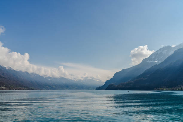 istock Brienz lake during the sunshine day 1145073397