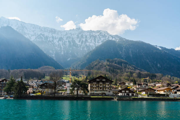 istock Brienz lake during the sunshine day 1145073417