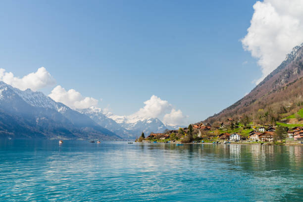 istock Brienz lake during the sunshine day 1145074029