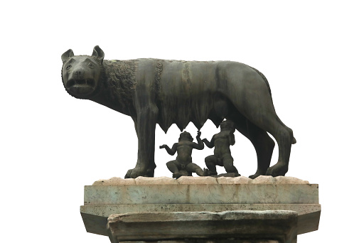Capitoline Wolf also called Lupa Capitolina in Italian language