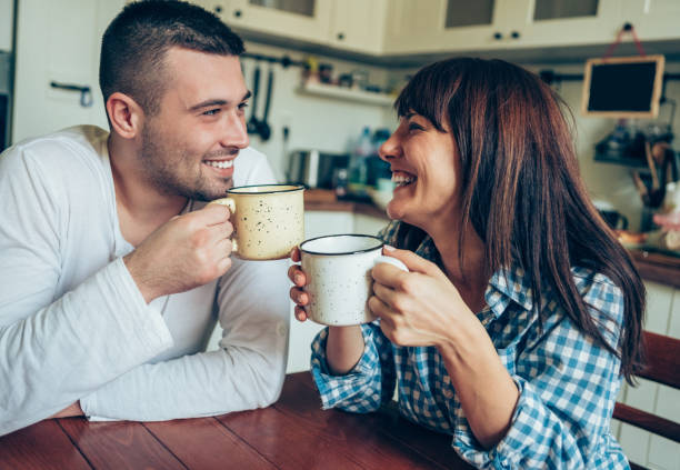 istock Romantic morning at home 1145076066