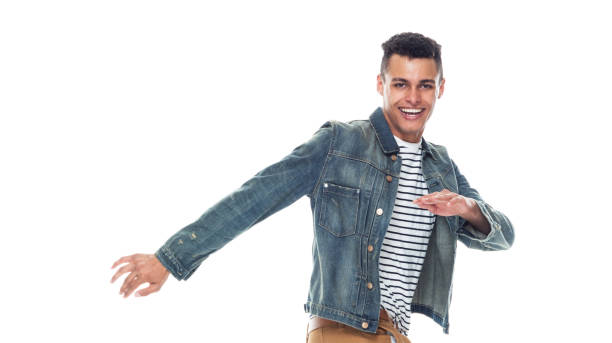 istock Tall handsome African American male 1145077457