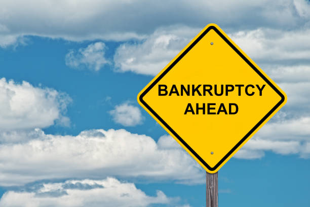 istock Bankruptcy Ahead Warning Sign 1145078113