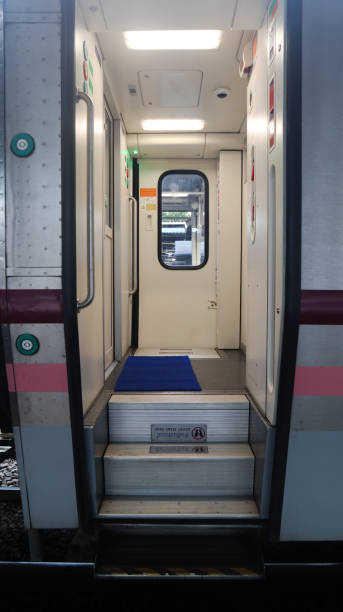 istock Modern train Bangkok Thailand for passengers transportation 1145081362