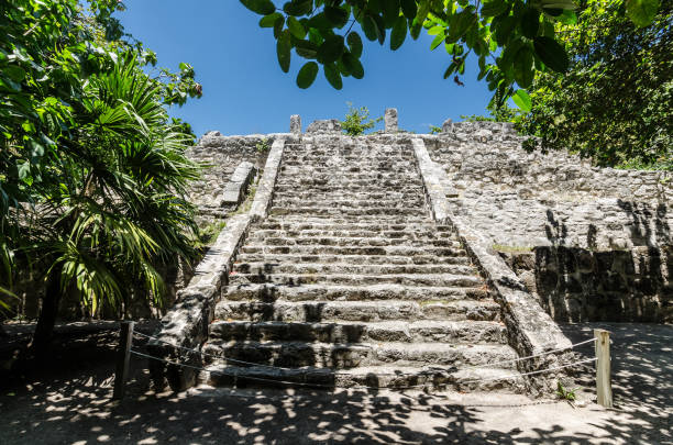 istock Mayan archaeological site of San Miguelito 1145081927