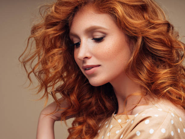 istock Beautiful redhead woman 1145082136