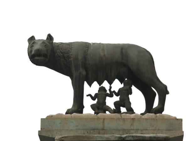 istock Capitoline Wolf called Lupa Capitolina in Italian language is a 1145082816