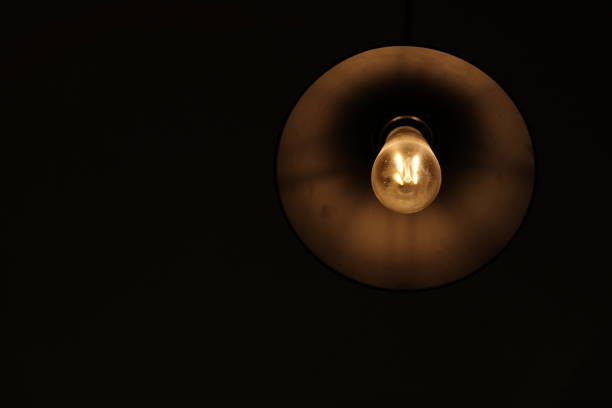 istock Light bulb in a coffee shop 1145092713