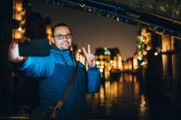 istock Night selfies from Hamburg 1145097383