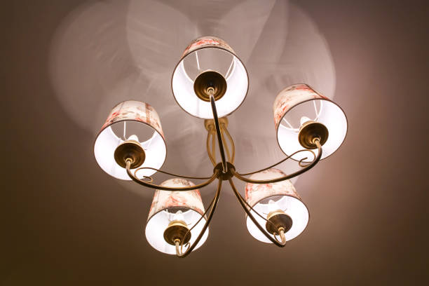 istock Modern white lamp on wall, Stylish lamp, Wall Lights. 1145100146
