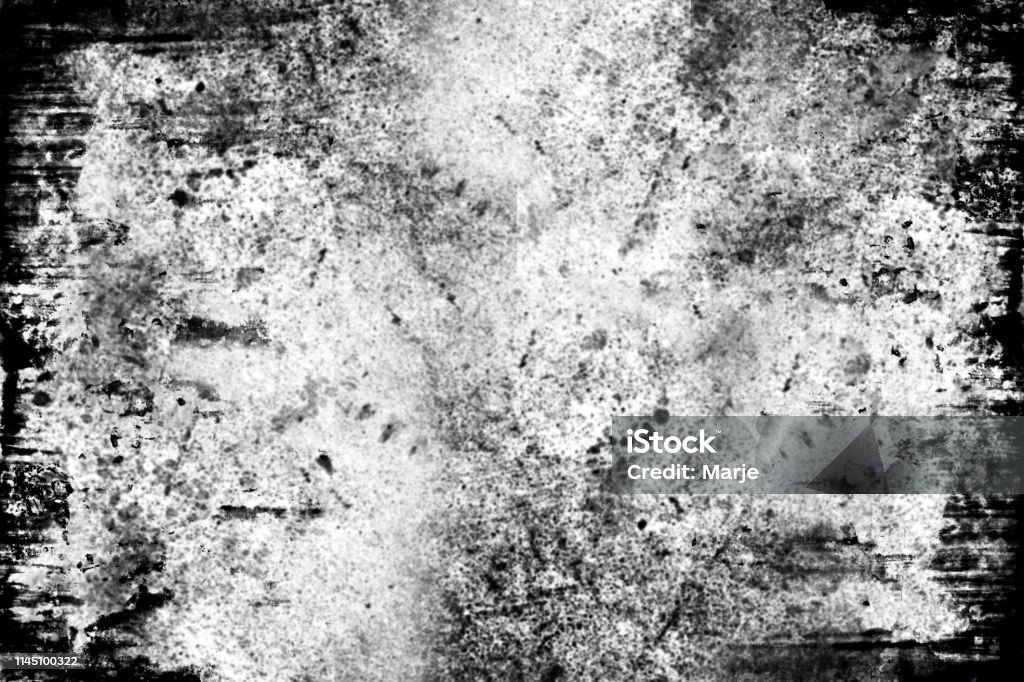 Grunge Background Texture - Distressed - Harsh - Black and White - Royalty-free Texturizado Foto de stock