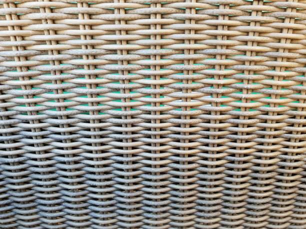 istock Wicker chair. Fragment of a wicker chair. 1145100331