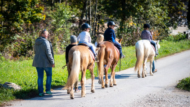 istock Children riding in a park 1145104175