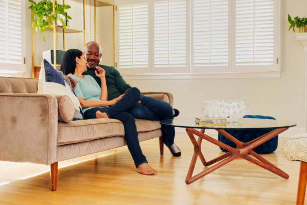 istock Mature Couple at Home 1145105504