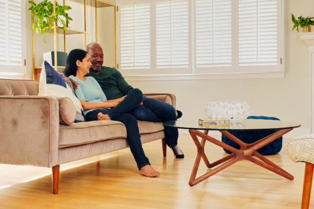 istock Mature Couple at Home 1145105521