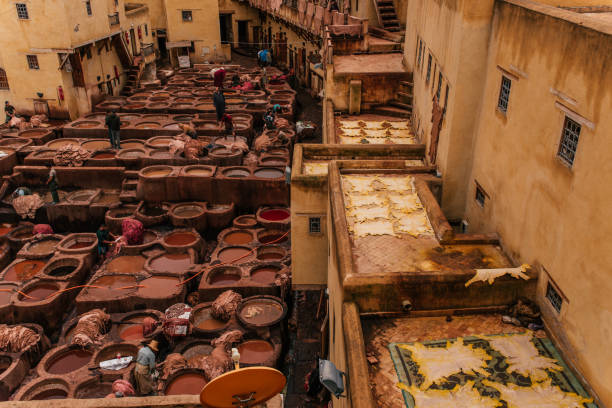 istock Traditional Cutridor of Fez, in Morocco 1145107557