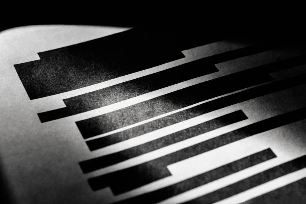 Redacted Documents Redacted document. censorship photos stock pictures, royalty-free photos & images