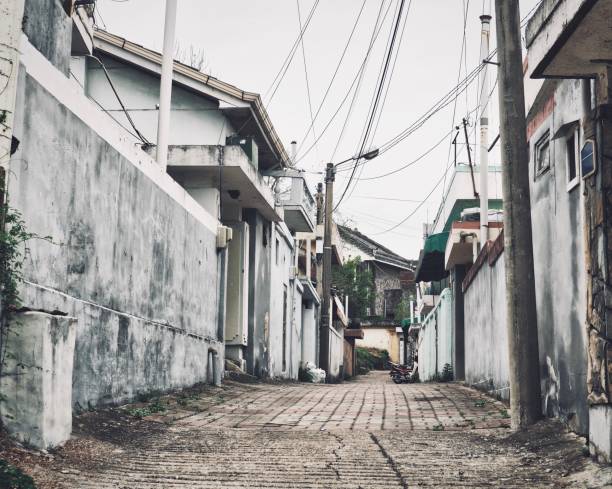 istock Korea's alleyway scenery 1145118766