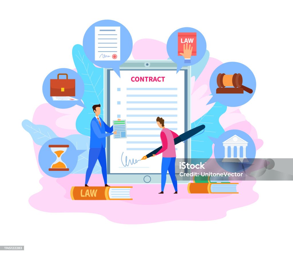 Ilustración de Contrato De Asociación Empresarial Acuerdo De Dibujos Animados y más Vectores Libres de Derechos de Derecho - iStock Ilustración de Contrato De Asociación Empresarial Acuerdo De Dibujos Animados y más Vectores Libres de Derechos de Derecho - iStock