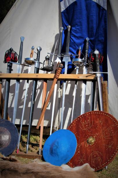istock Swords At A Renaissance Fair 1145123301