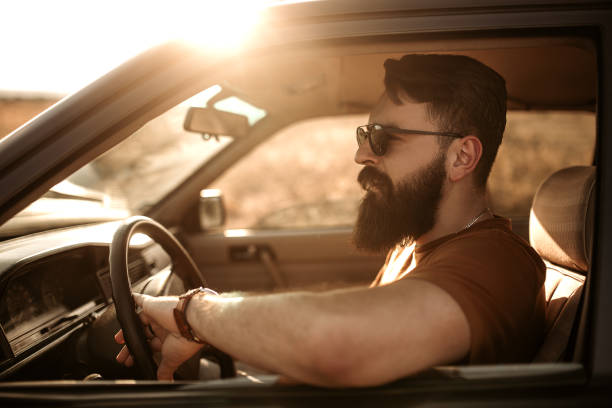 istock Men traveling to the end of work 1145129365