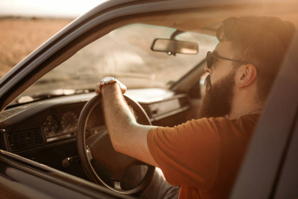 istock Men traveling to the end of work 1145129472