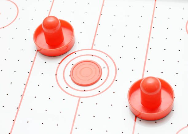 istock Air Hockey Game 1145132805