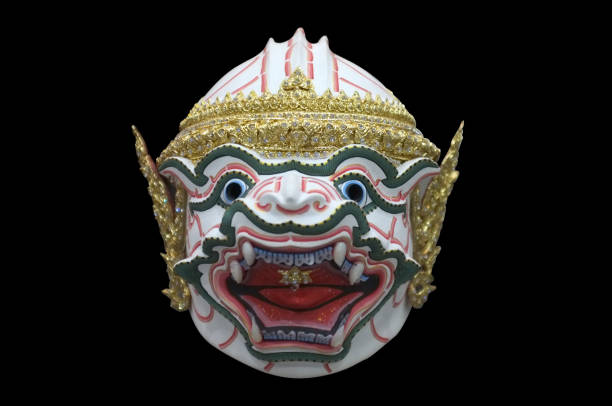 istock Thai Khon Mask or Thai traditional mask 1145135140