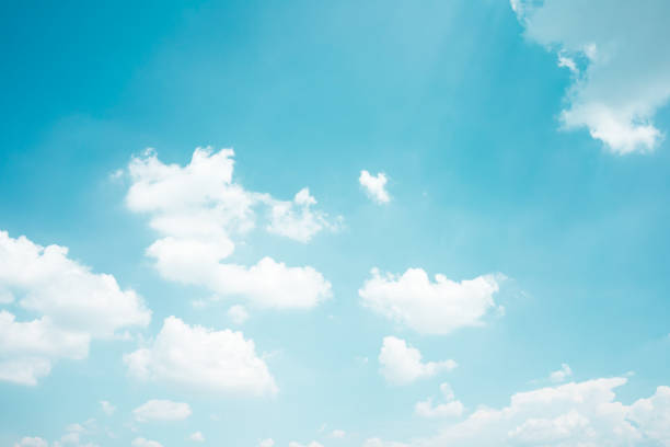 istock Cloud on blue sky background - Vintage effect style picture 1145140596