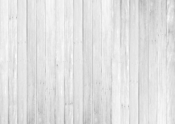 istock White wood floor texture background. plank pattern surface pastel painted wall; gray board grain tabletop above oak timber; tree desk,panel wooden dirty and cracked craft material dry sepia vintage. 1145142927