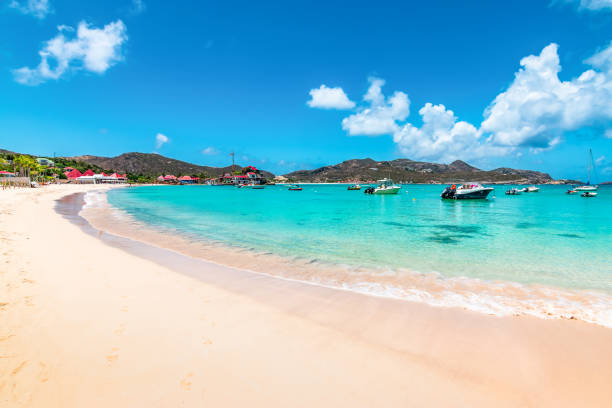 istock Beautiful beach, St Barths, Caribbean 1145168125