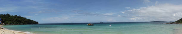 istock Beautiful landscape with nice sea and blue sky 1145173650